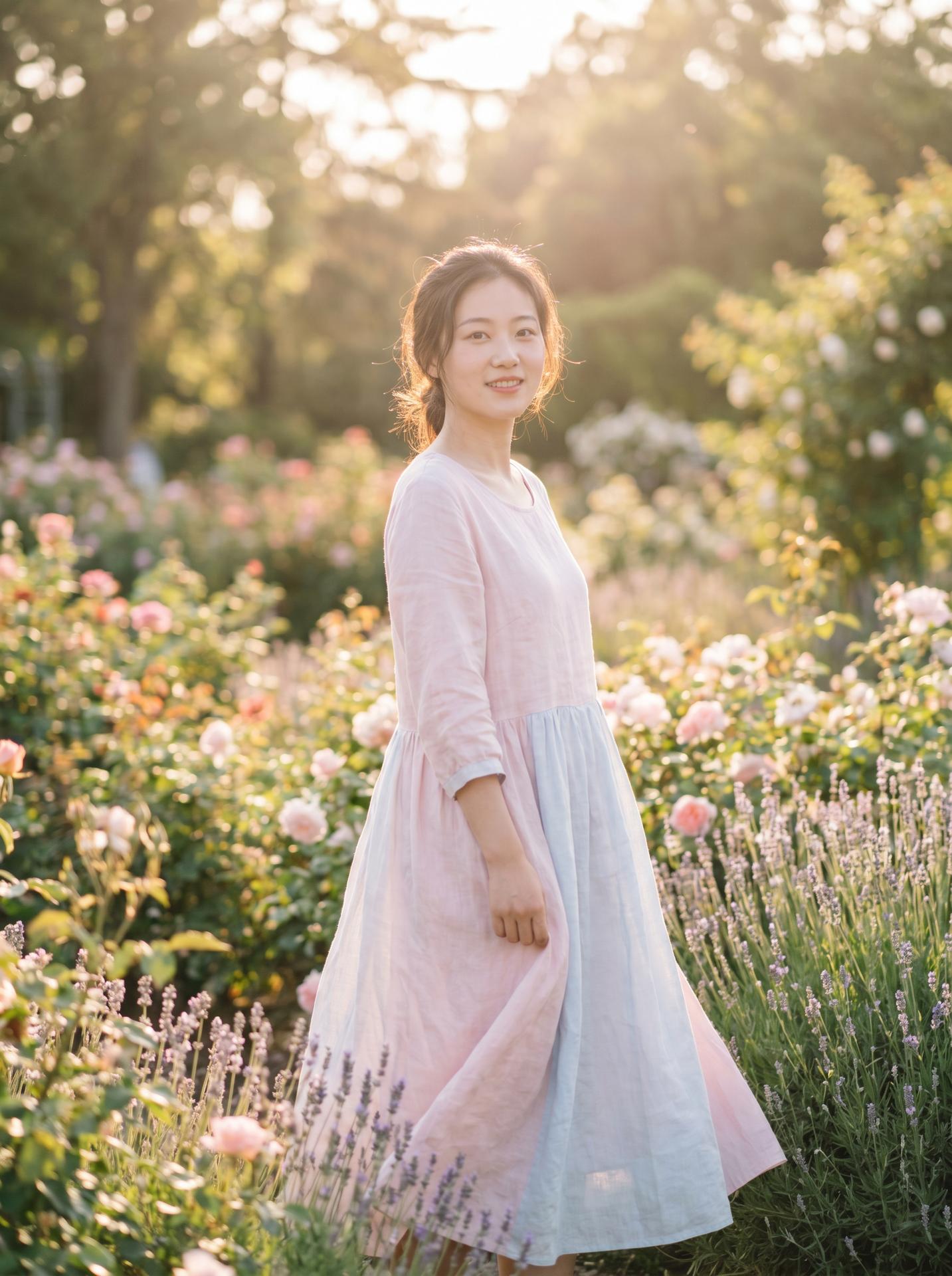 国产视频美图：清新自然美少女写真